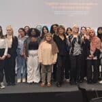 A group of female scholars at the Royal Academy of Engineering