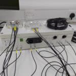 Expensive equipment used to measure the radiation output of the systems.